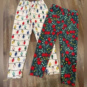 Hanna Andersson Christmas Leggings, 4